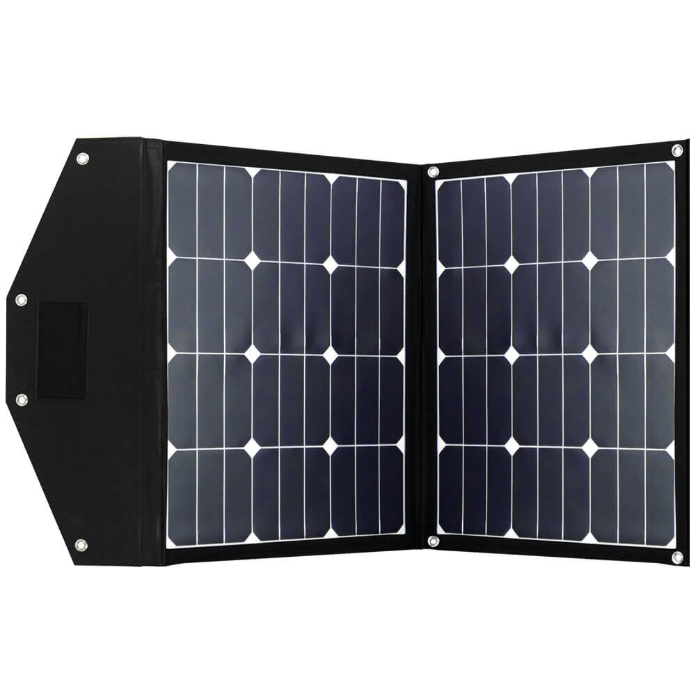 Faltbares Offgridtec Solarmodul 80W Ultra KIT inkl. MPPT 15A