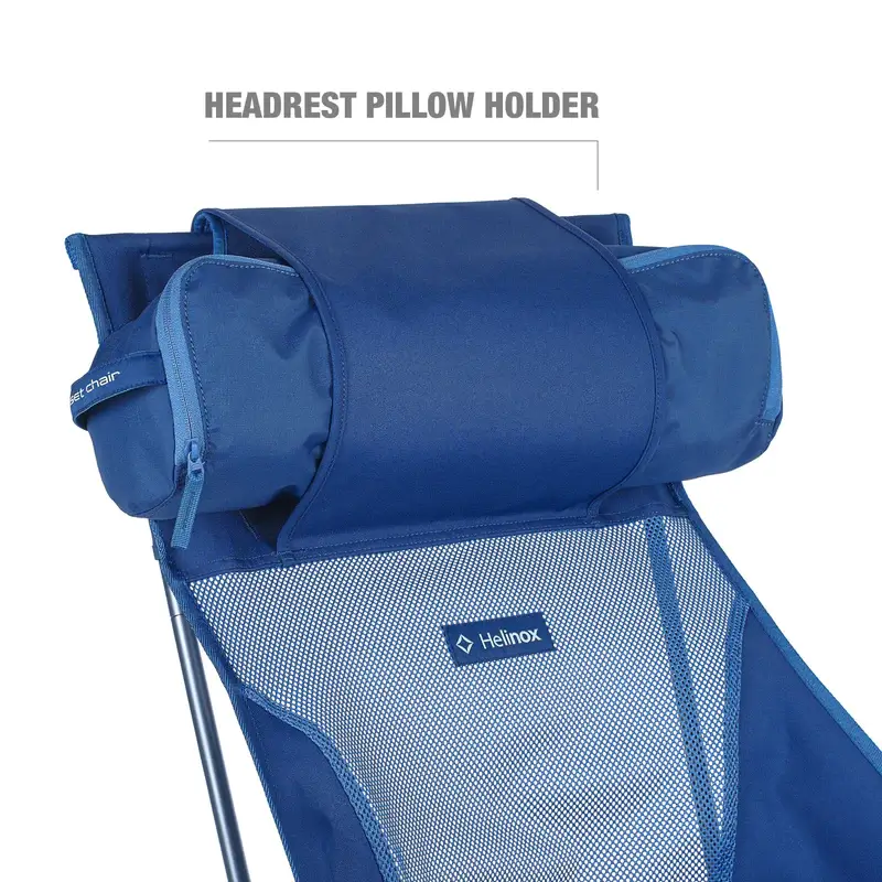 Helinox Stuhl Sunset Chair BLUE BLOCK - Campingstuhl inkl. Packtasche