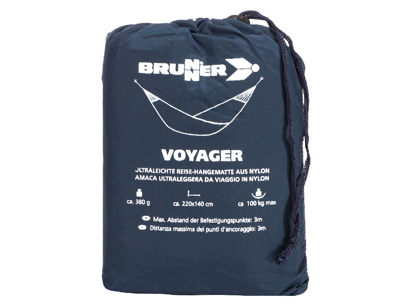 Hängematte Voyager blau - Brunner