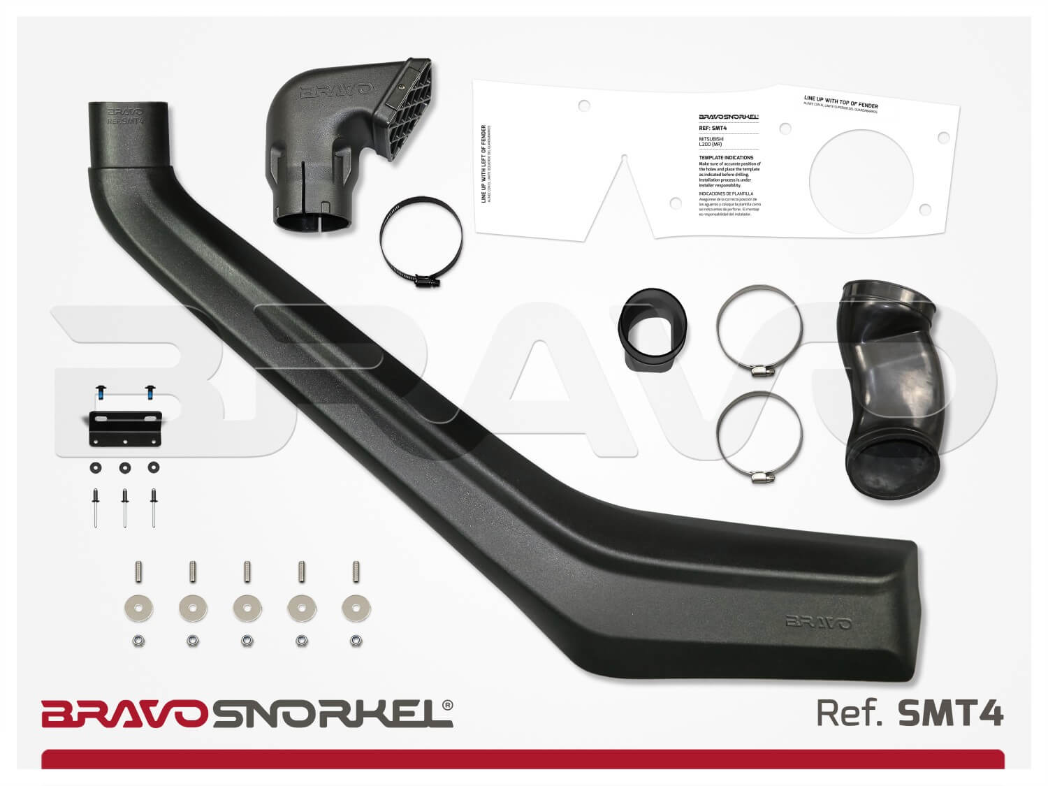 Bravo Snorkel Schnorchel für Mitsubishi L200 MR (2019-)