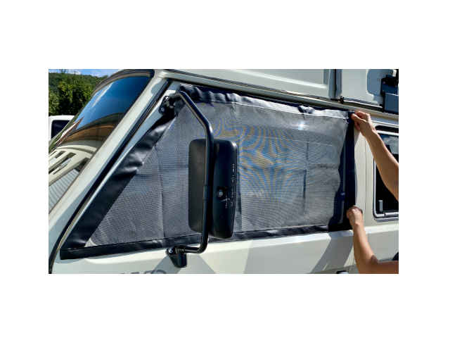 T3 magnetisches Moskitonetz / Fliegengitter für Fahrer-und Beifahrerfenster