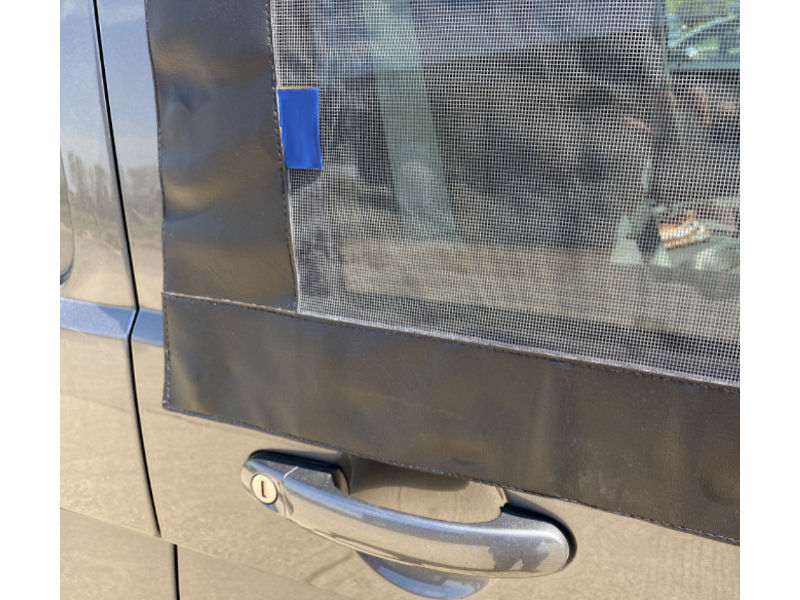 Bus T5 / T6 magnetisches Moskitonetz / Insektenschutz für Fahrer-und Beifahrerfenster