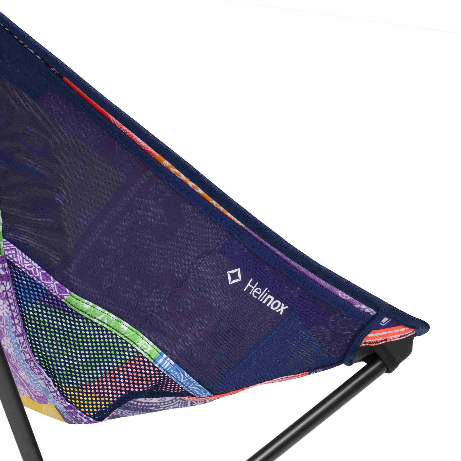 Helinox Sunset Chair - Campingstuhl - Rainbow Bandana Quilt / Schwarz