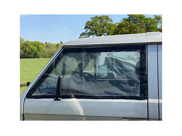 T3 magnetisches Moskitonetz / Fliegengitter für Fahrer-und Beifahrerfenster