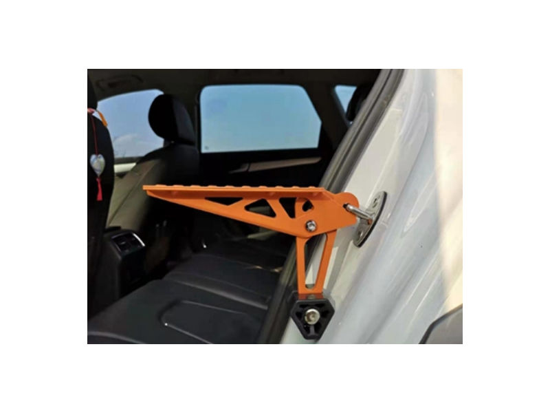 Trittstufe Universal Auto Tür Stufe mobile Leiter orange