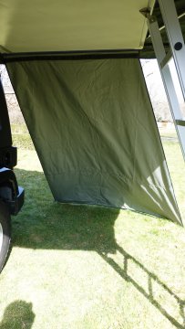 Flexible Seitenwand Windschutz für Dachzelte - Gordigear